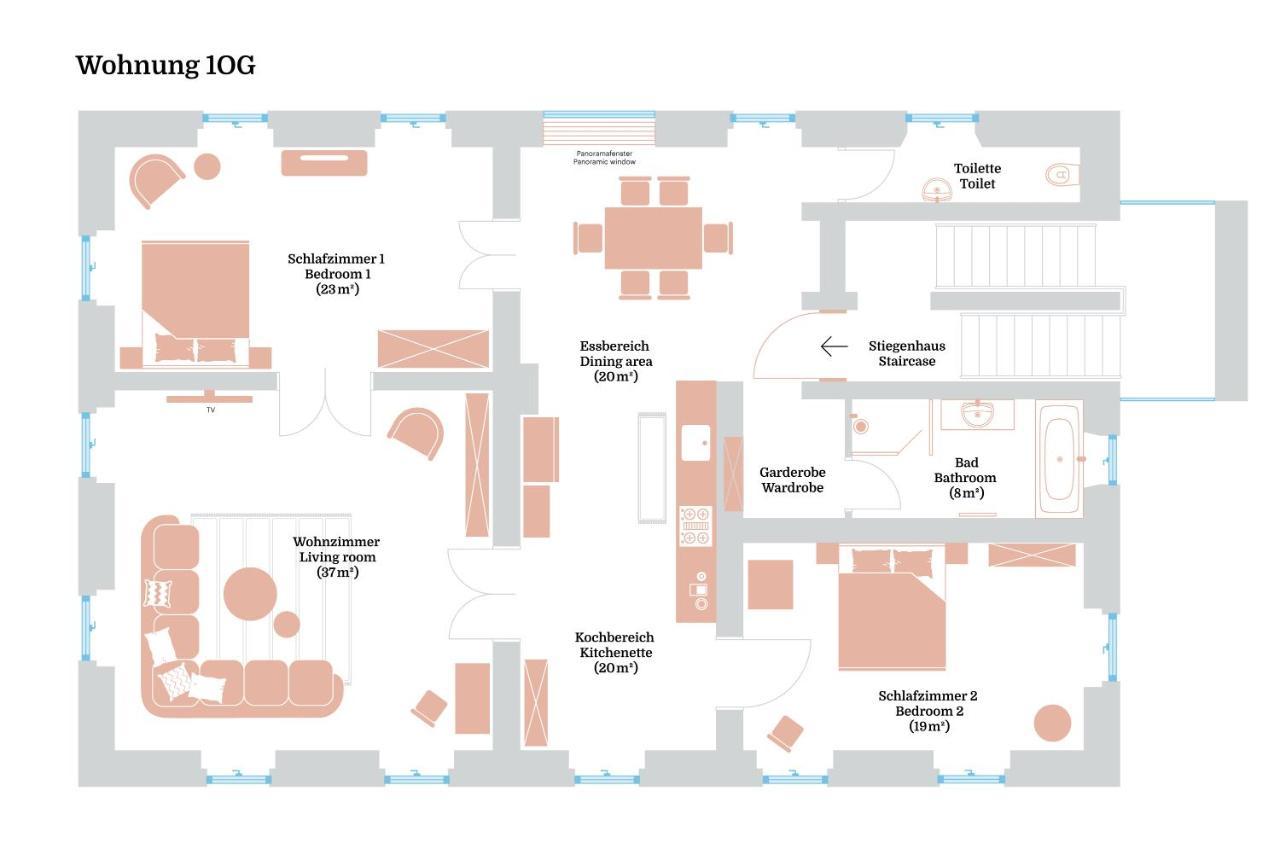 Apartmán Alter Pfarrhof Egg Hermagor-Pressegger See Exteriér fotografie